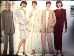 5701 EZ CARDIGAN,SS DRESS,TOP,BOTTOMS PATTERN 8-24 3 SZS